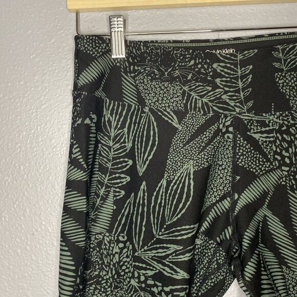 Calvin Klein Performance Wick Safari Print Leggings Size Large - Picture 6 of 11